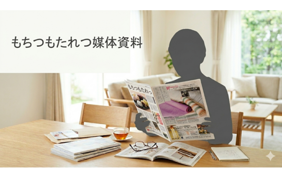 百貨店の優良顧客向け情報誌「もちつもたれつ」媒体資料