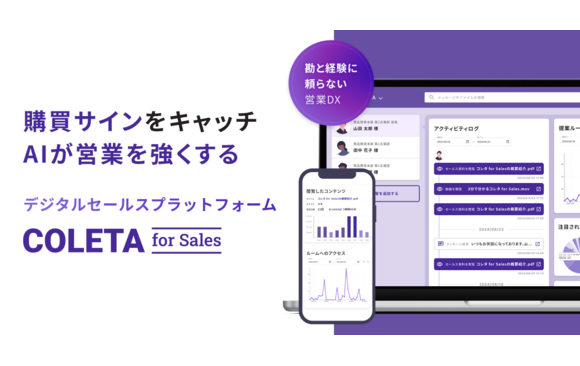 コレタ for Salesサービス概要資料