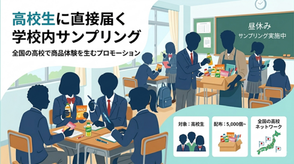 高校学校内サンプリング