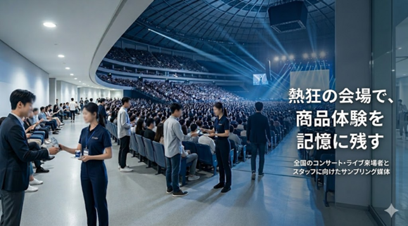 コンサート・ライブ サンプリング媒体