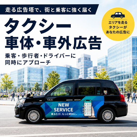 タクシー車体・車外広告